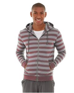 Ajax Full-Zip Sweatshirt -M-Red